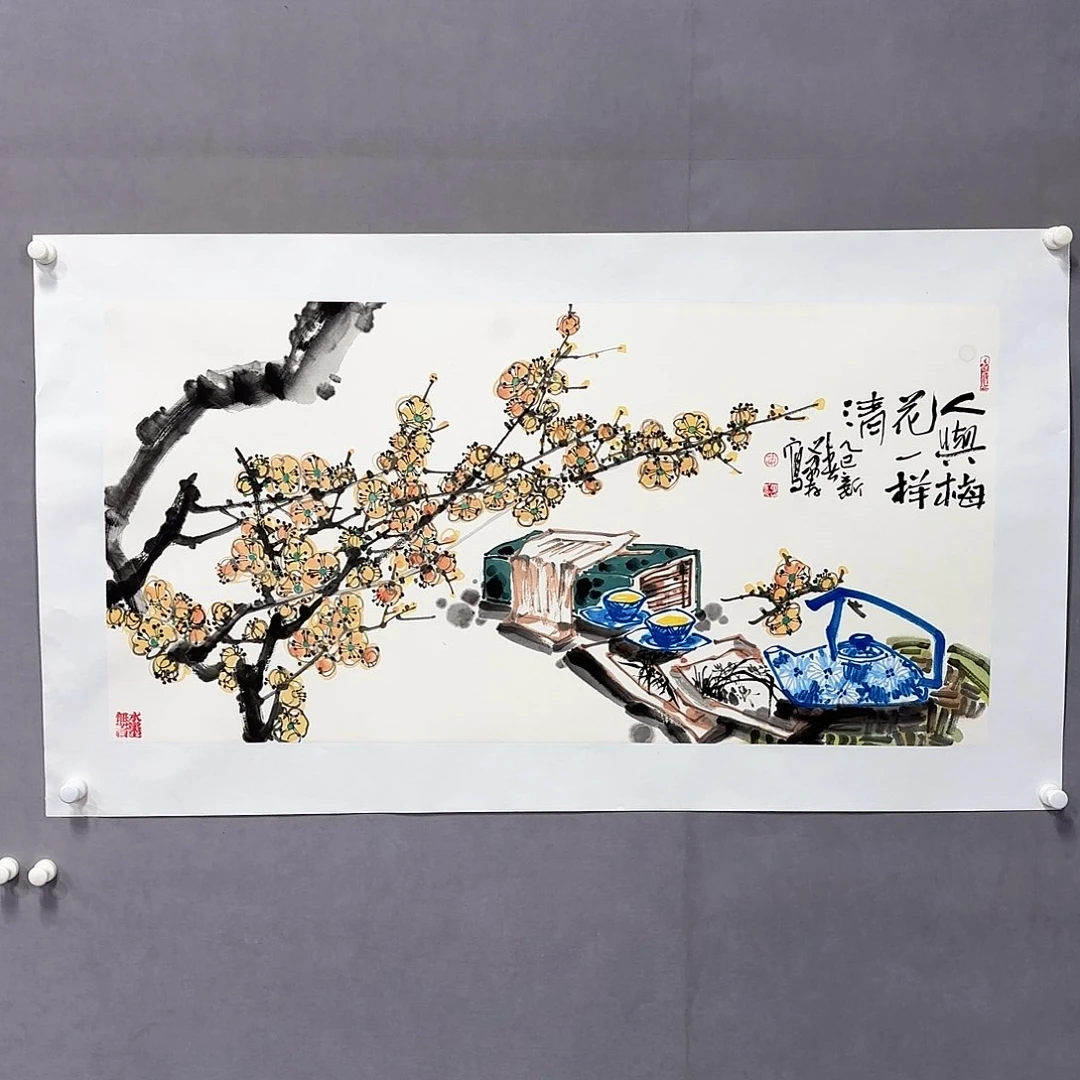 国画国画纯手绘作品请放心去藏