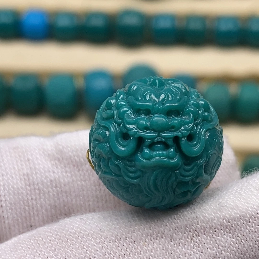绿松石未镶嵌珠宝奇石17mm