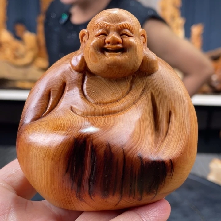 柏木（崖柏）手把件