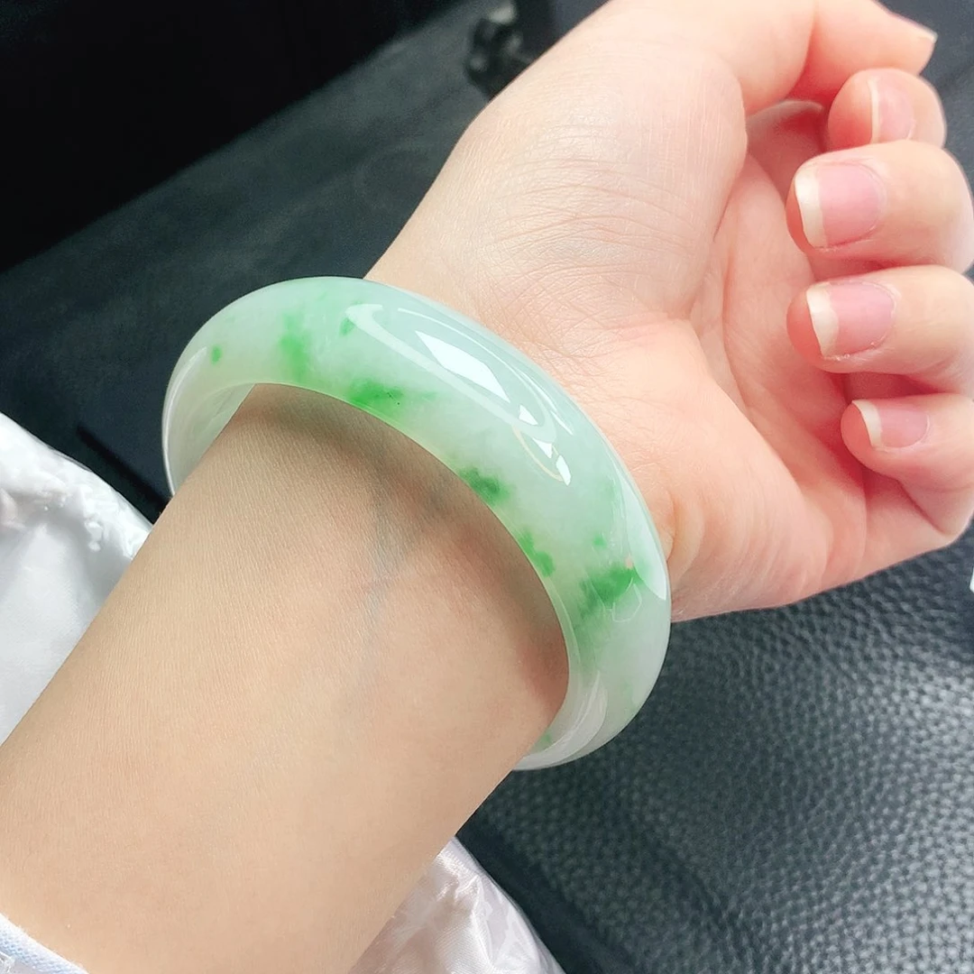 【闪购商品】未镶嵌手镯翡翠缅甸天然a货翡翠