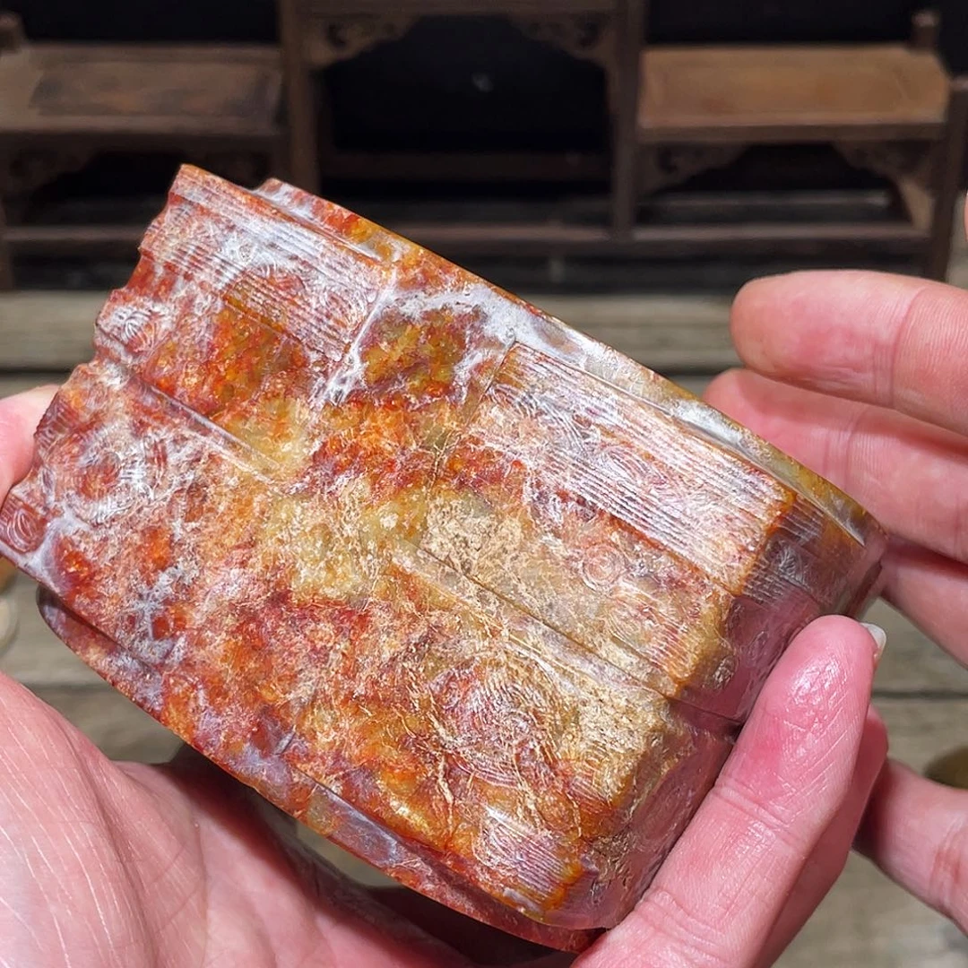 执***）和田玉（糖玉）未镶嵌挂件