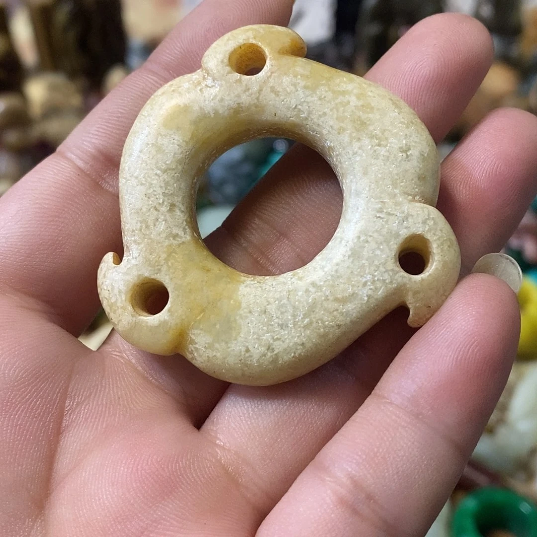 和田玉（糖玉）未镶嵌挂件