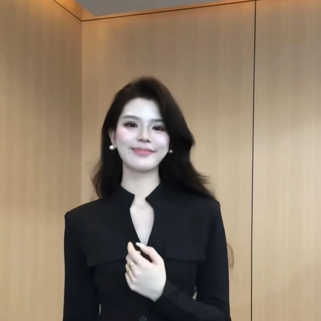 【月下风铃】设计感高级时尚气质百搭修身显瘦长袖外套0927款