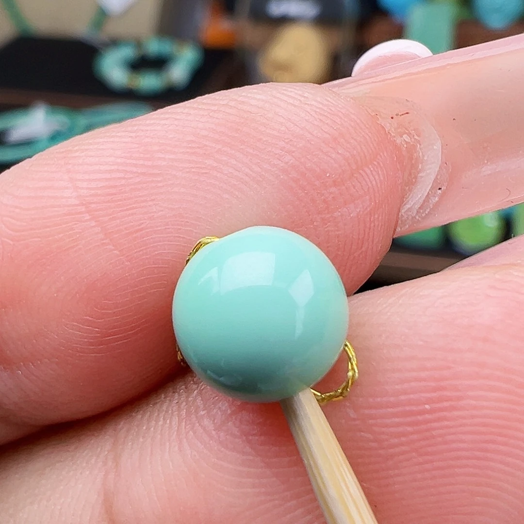 绿松石未镶嵌绿松石主播璐璐