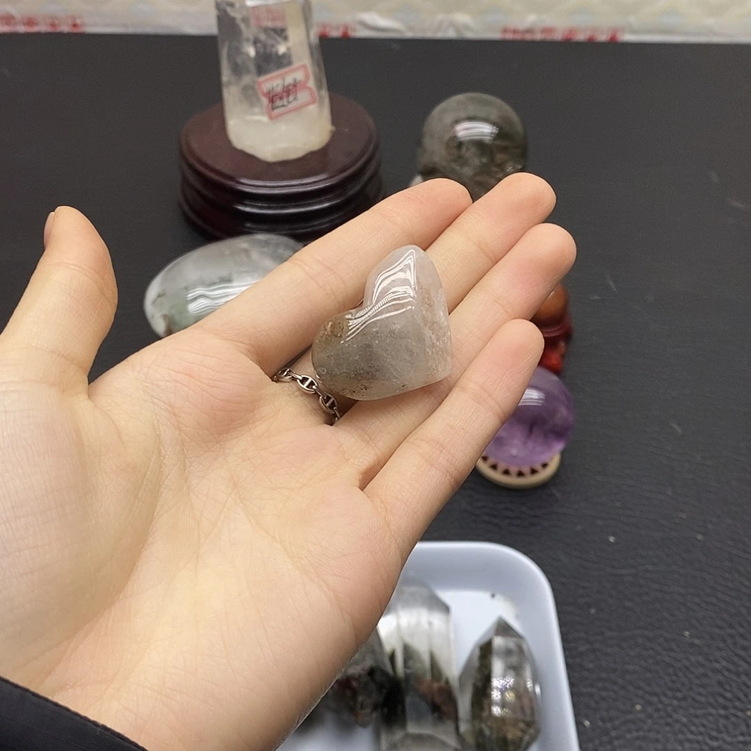 水晶未镶嵌珠宝半成品323水晶石