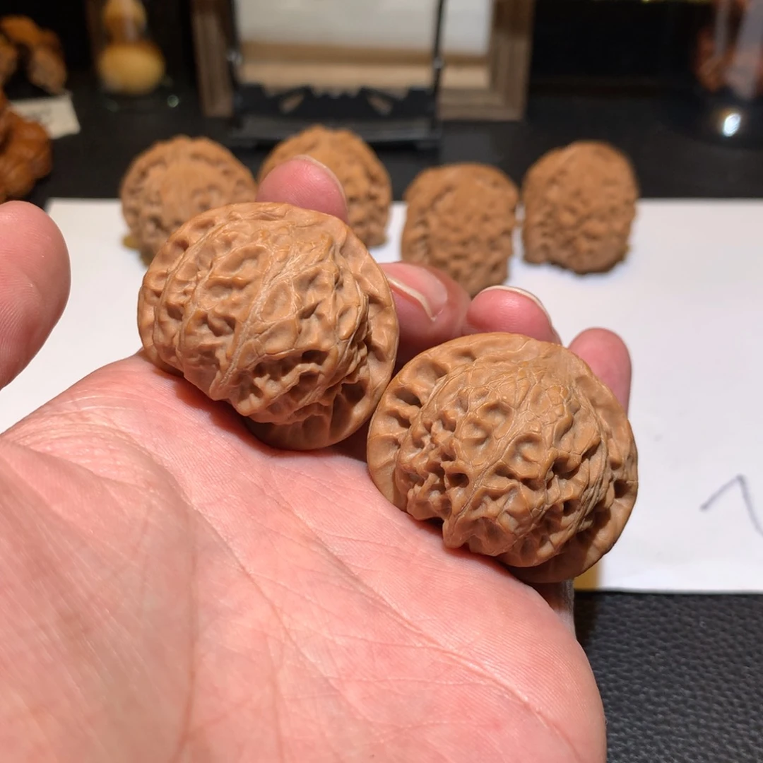 文玩核桃把件宫灯38