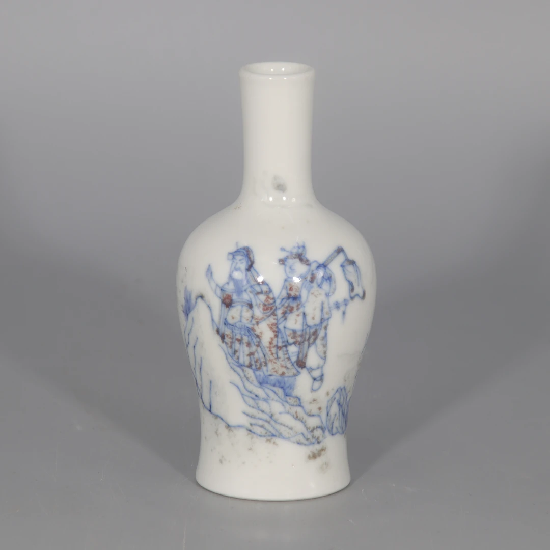 青花釉里红三国演 H412-472