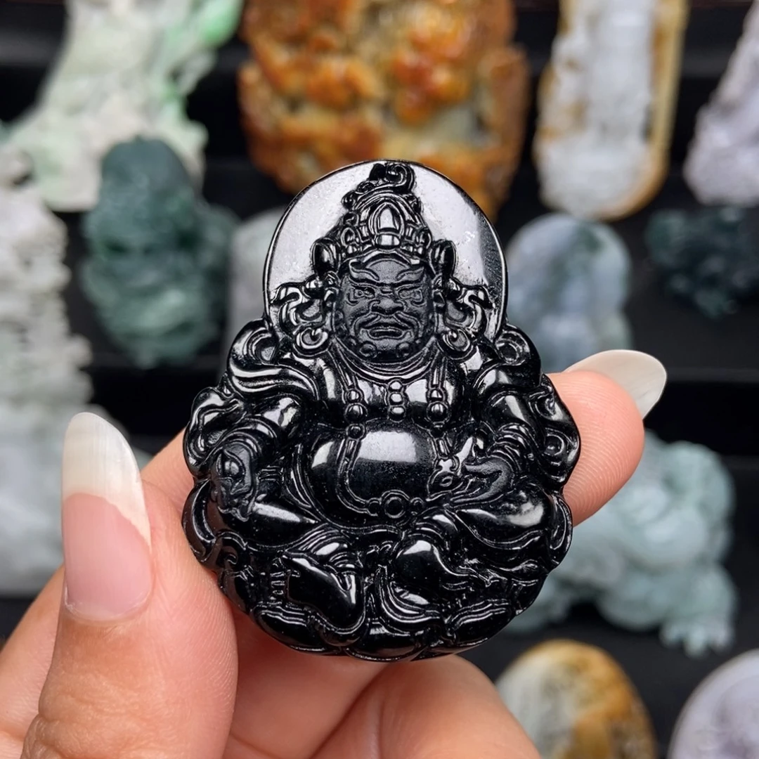 翡翠未镶嵌颈饰天然缅甸翡翠A货挂件吊坠