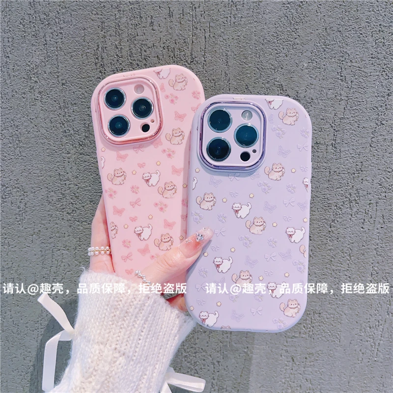 金属小胖妹适用苹果16/iPhone/华为荣耀/VIVO/OPPO/小米手机壳潮