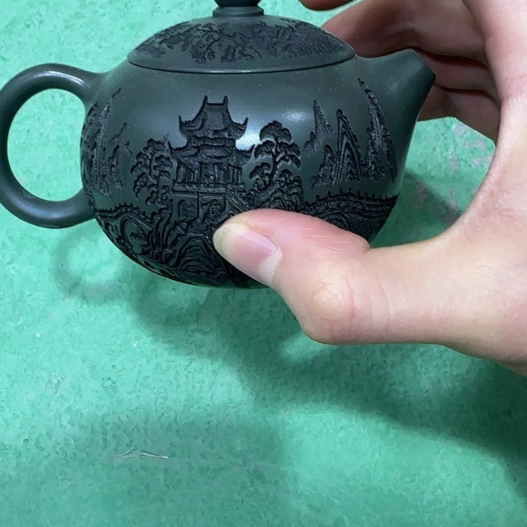 紫砂茶壶民间手艺人全手工制作