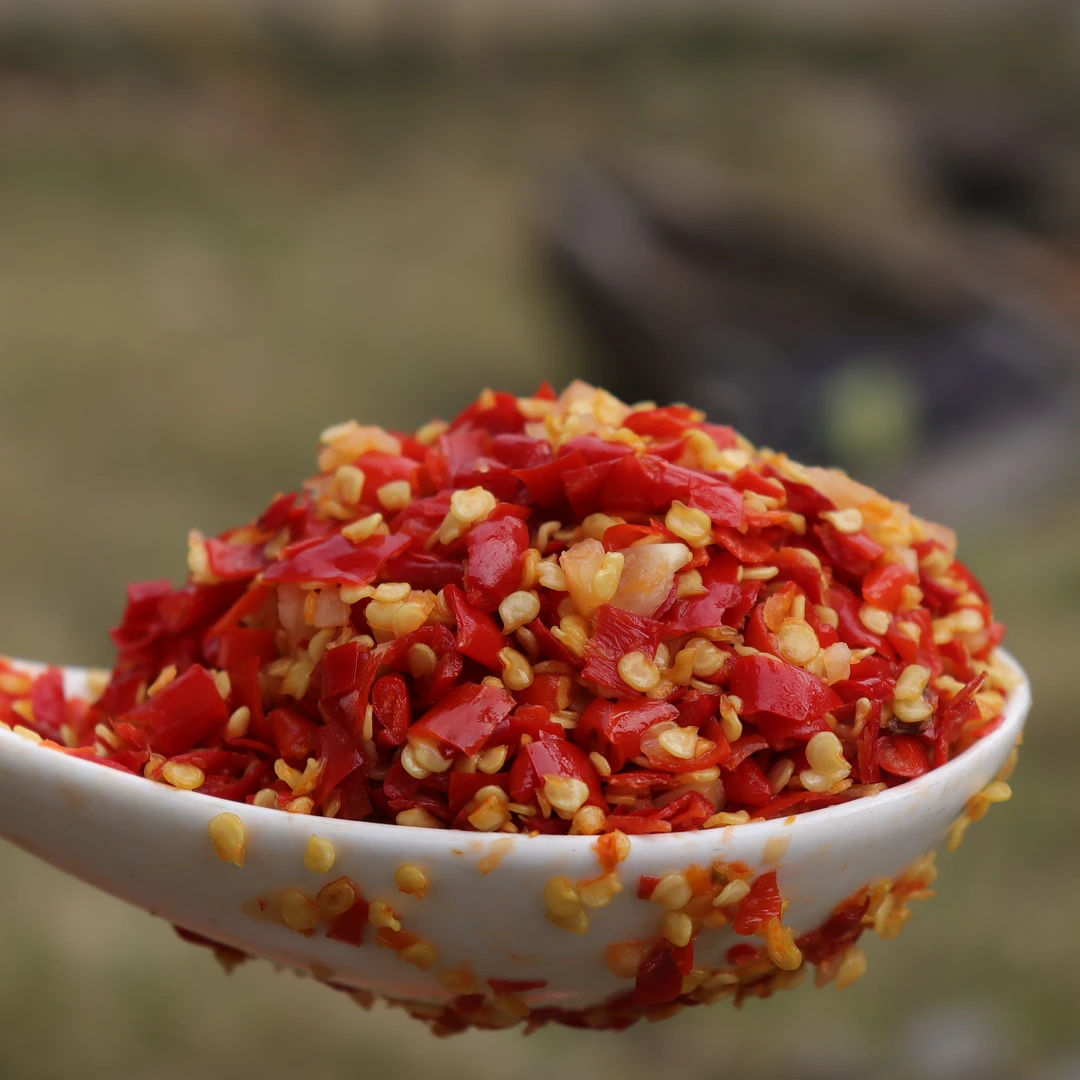 湖南城步味道生态食材农家蒜蓉剁辣椒