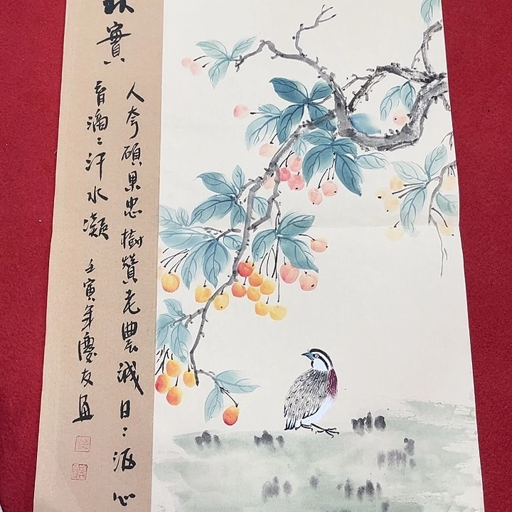 国画手绘图是真的美呀我