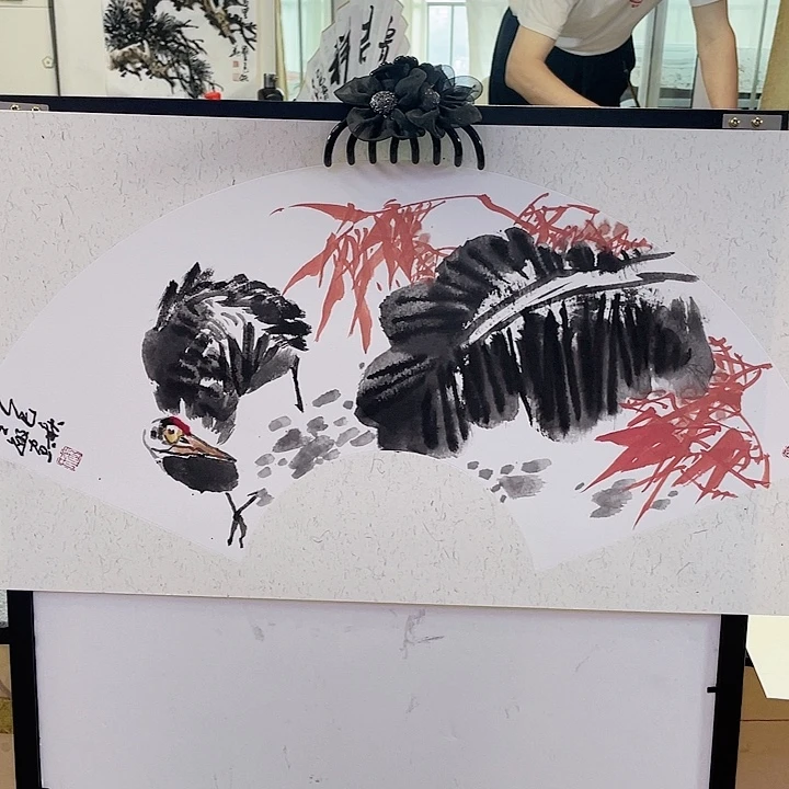 国画张圣敏先生纯手绘作品