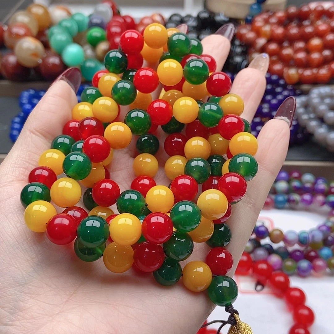 【闪购商品】玛瑙/玉髓手链未镶嵌宁*哥