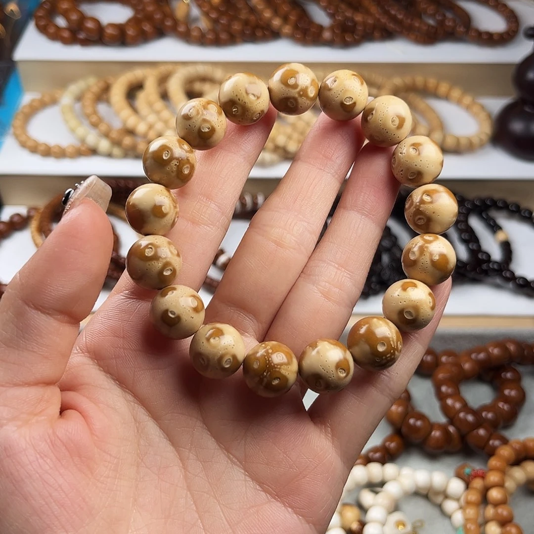 紫金鼠手串13花皮熊猫紫金鼠单圈