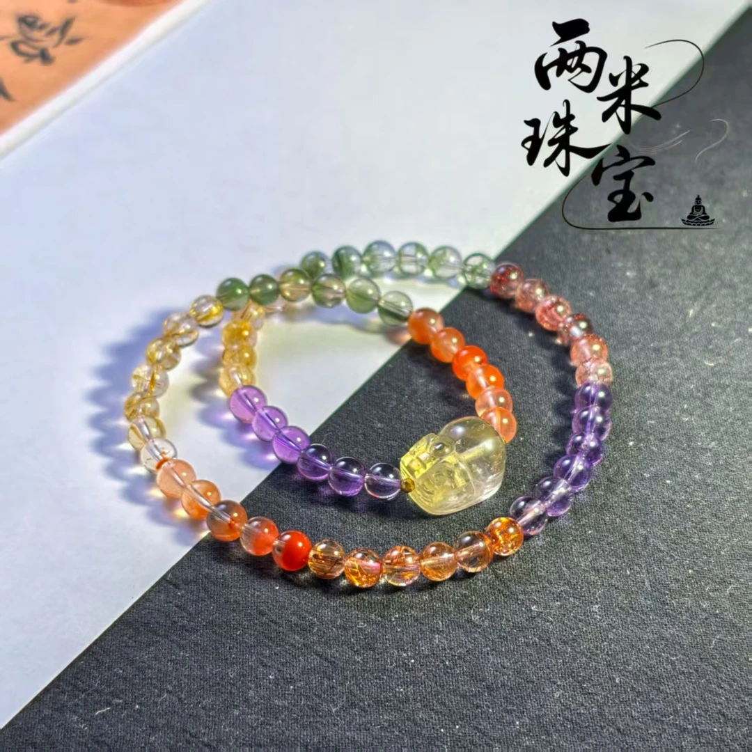 两米·离火大业/水晶手饰双圈SJ-SS0559