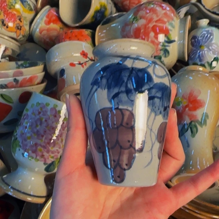 瓷片景德镇陶瓷手工手绘