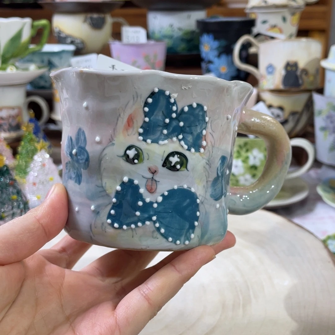 景德镇手工陶瓷杯246