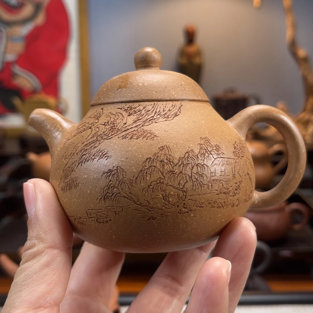 紫砂茶具半手工制作