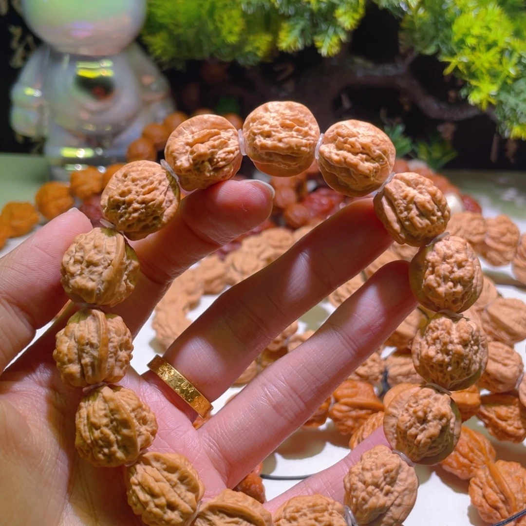 林***隐文玩核桃手串小金蝉