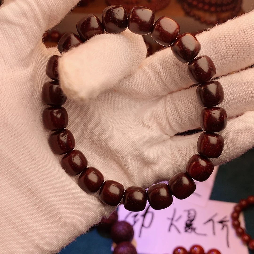 ***光檀香紫檀（小叶紫檀）手串/手链9✖️10老型无胶无蜡