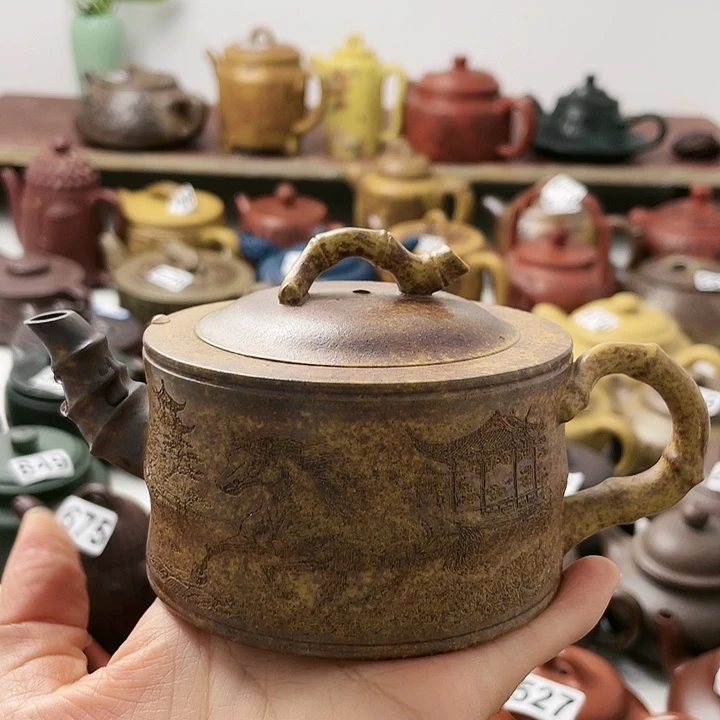 茶壶紫砂紫砂微瑕