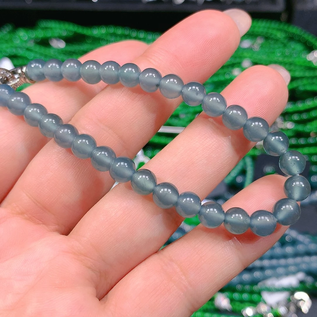 翡翠手链未镶嵌天然