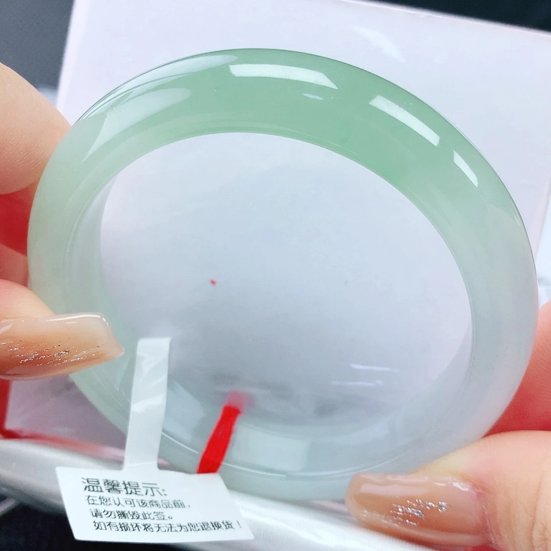未镶嵌手镯翡翠55圈