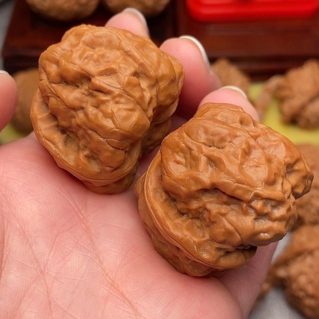 文玩核桃把件蛤蟆头38