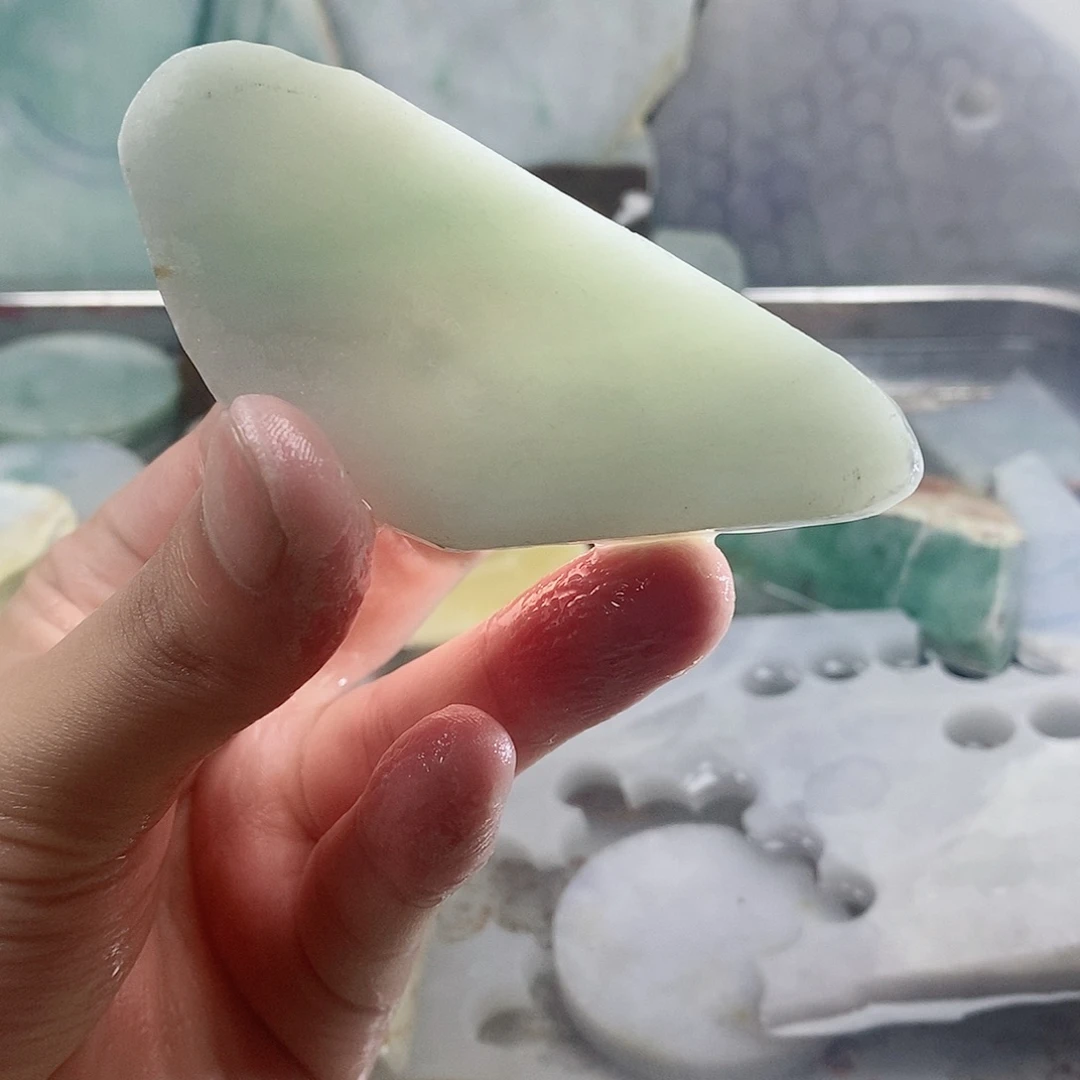 翡翠散珠天然缅甸翡翠a货54