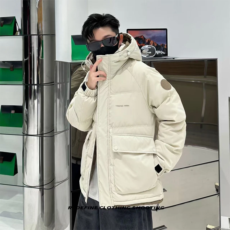 a750-8812款2 冬季御寒保暖男士百搭时尚运动潮流短款修身棉外套