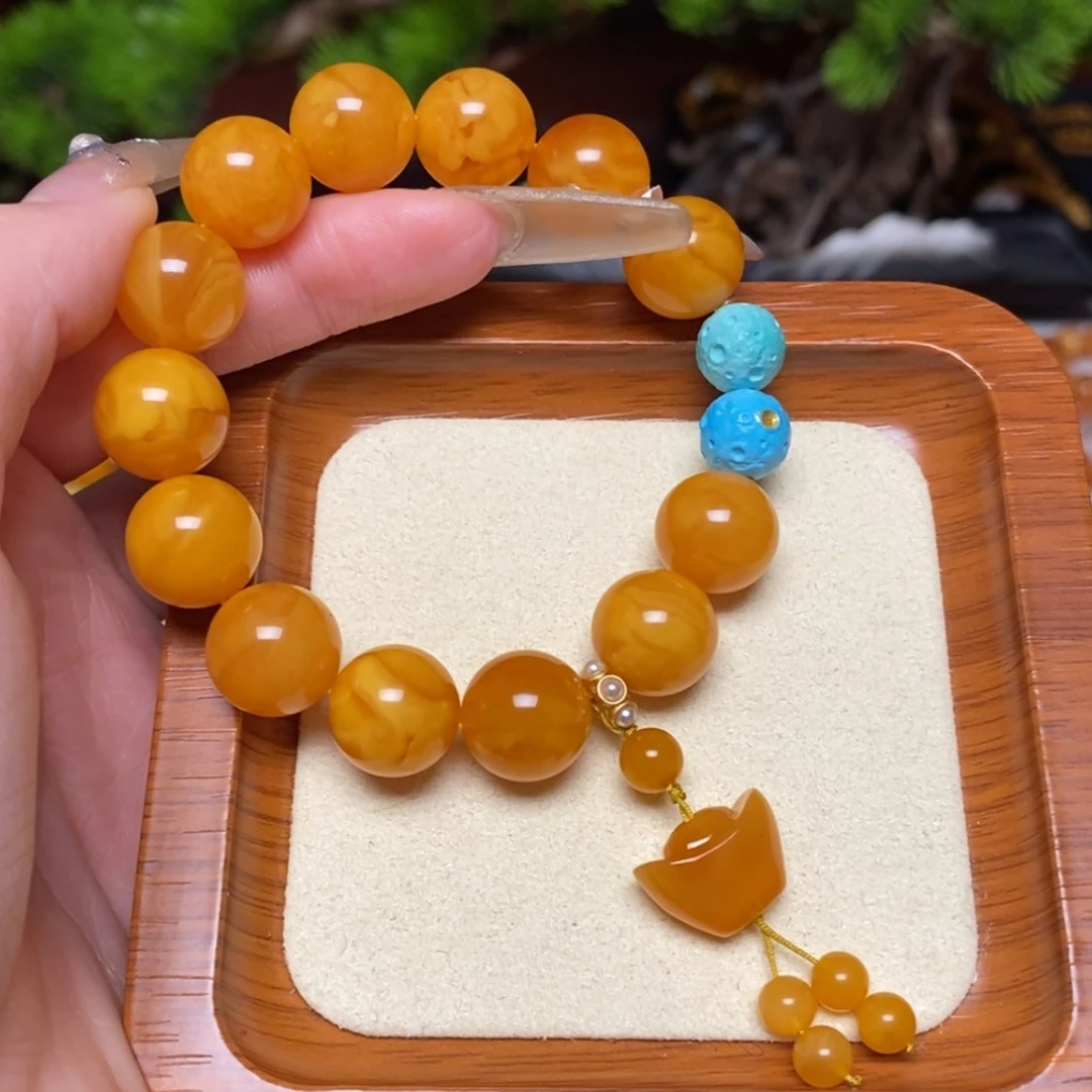 【闪购商品】手链蜜蜡未镶嵌手串