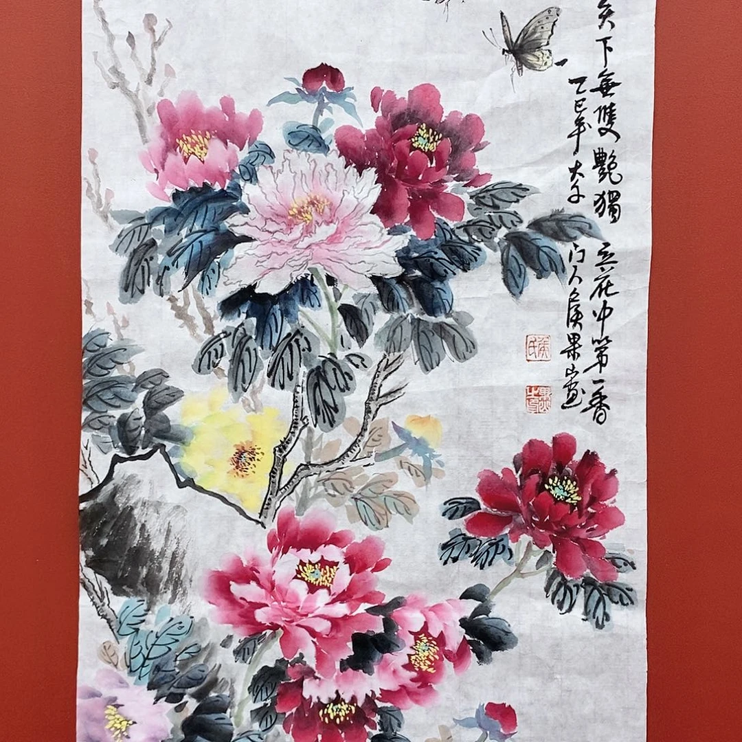 国画大风堂嫡传-侯果山老师作品路