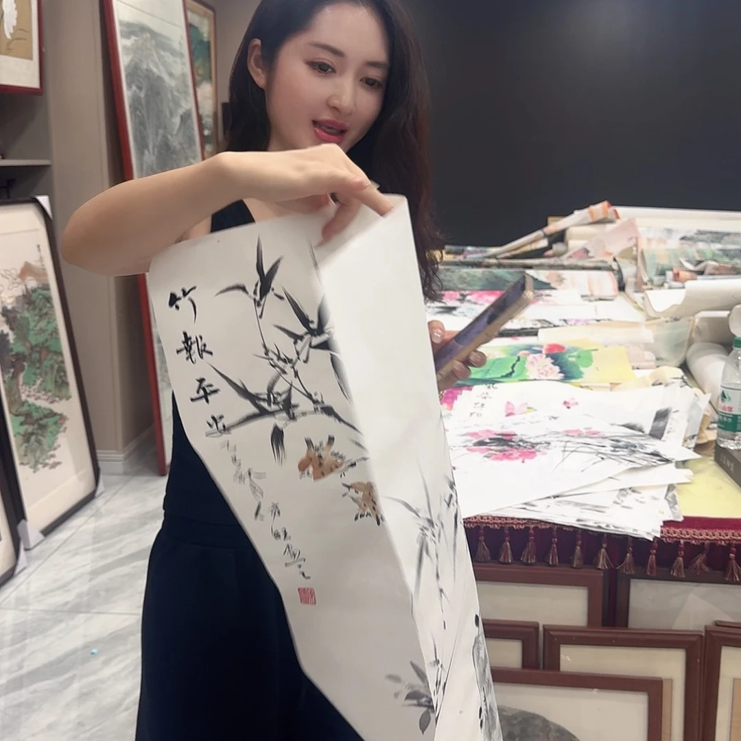国画国画作品多次入选