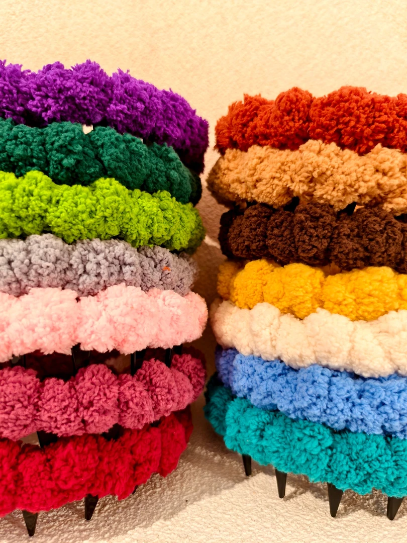 新款秋冬波浪甜美可爱少女发饰简约2025网红高级秋冬发箍