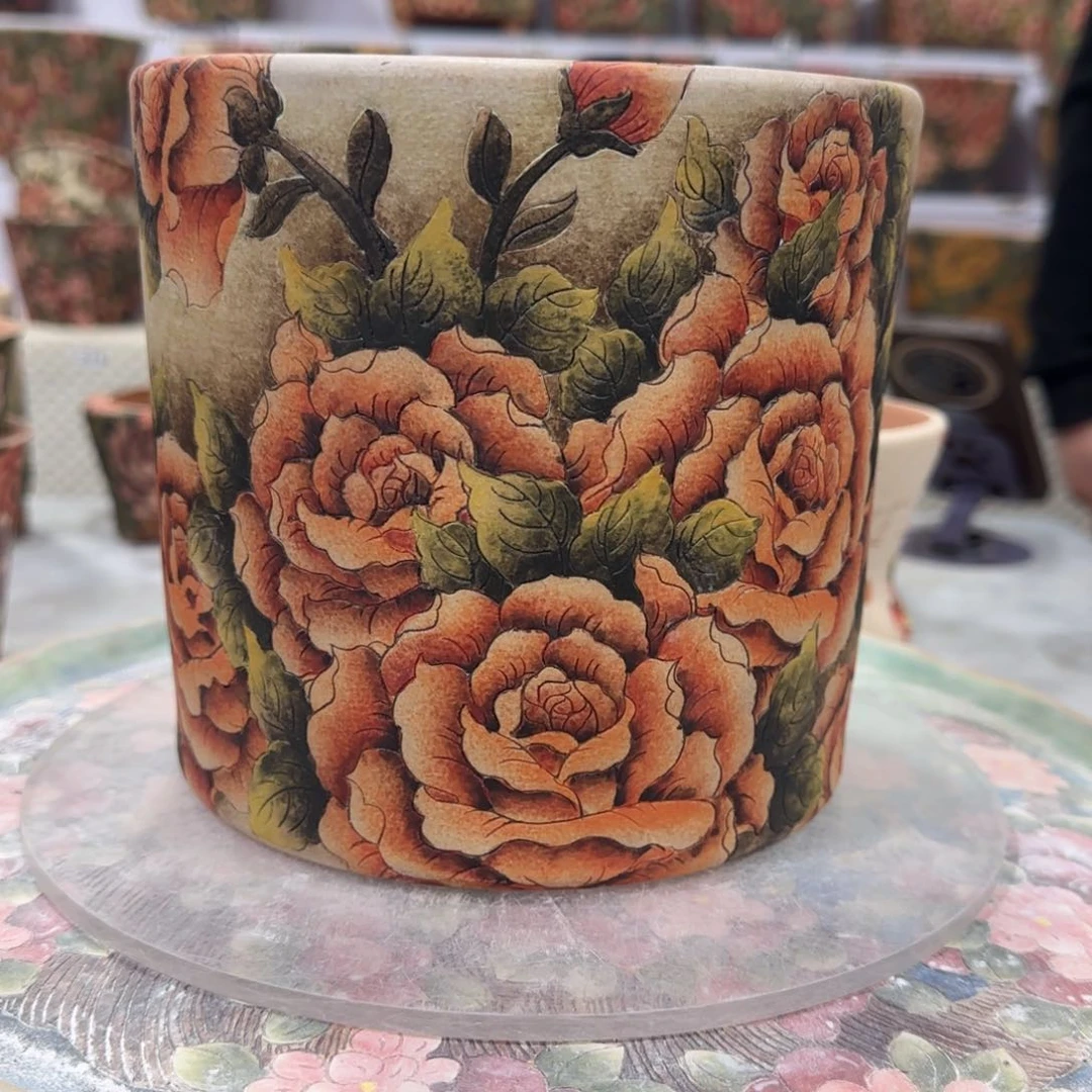 红陶时****✰精品多肉花盆精品多肉花盆