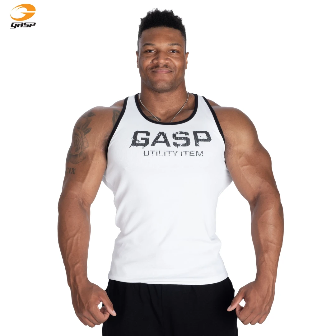 9月 GASP Ribbed T-back盖世璞健身运动背心220690