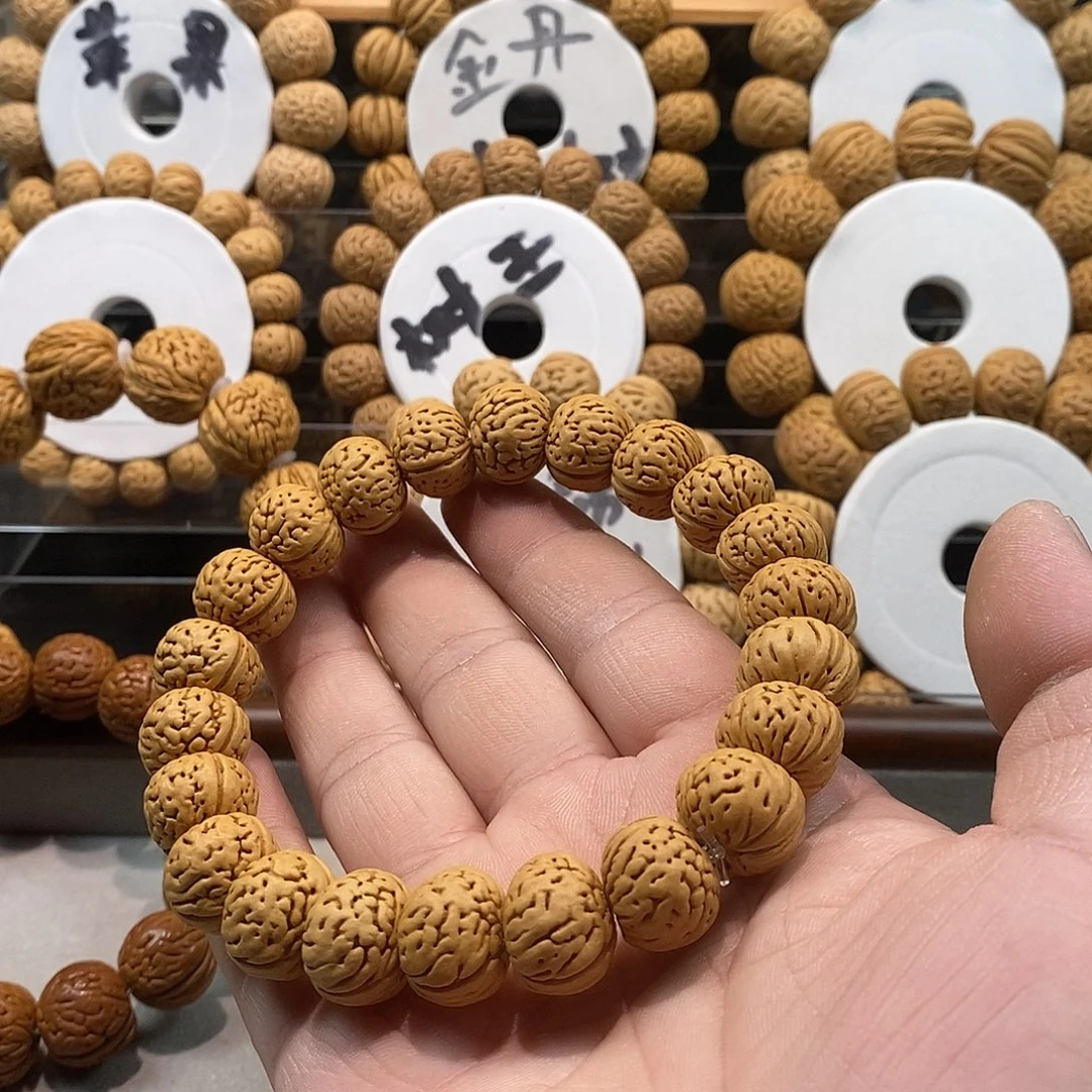 夏***至吊坠桃核纽扣15.5….