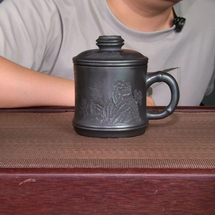 茶杯紫砂高货放漏