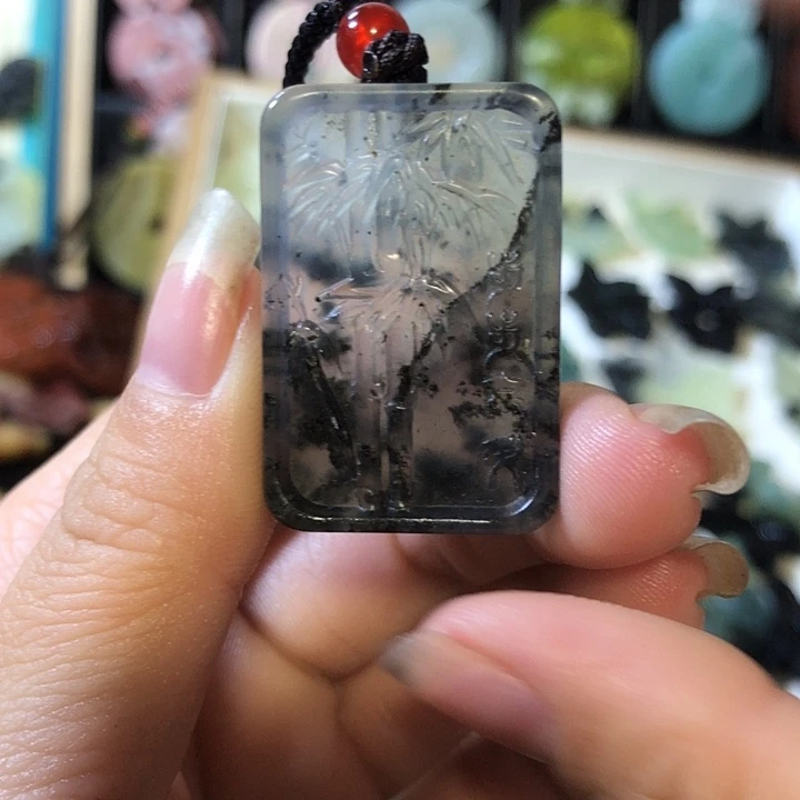 未镶嵌岫玉岫玉挂件