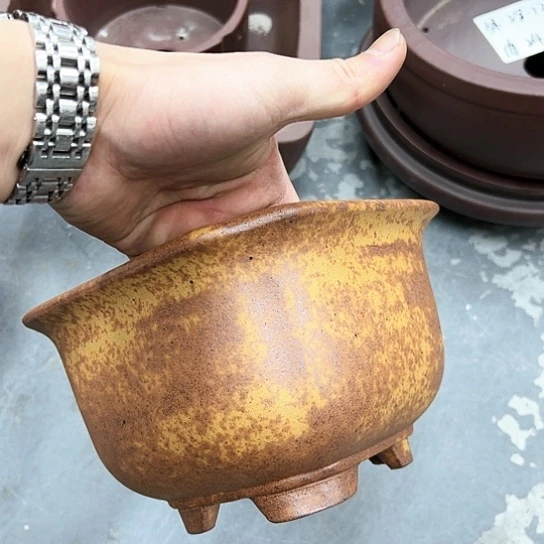 红陶紫砂花盆漂亮