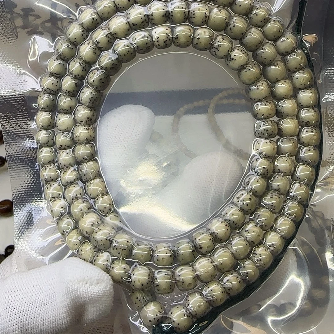 手串星月菩提卡7糯冰大眼散星