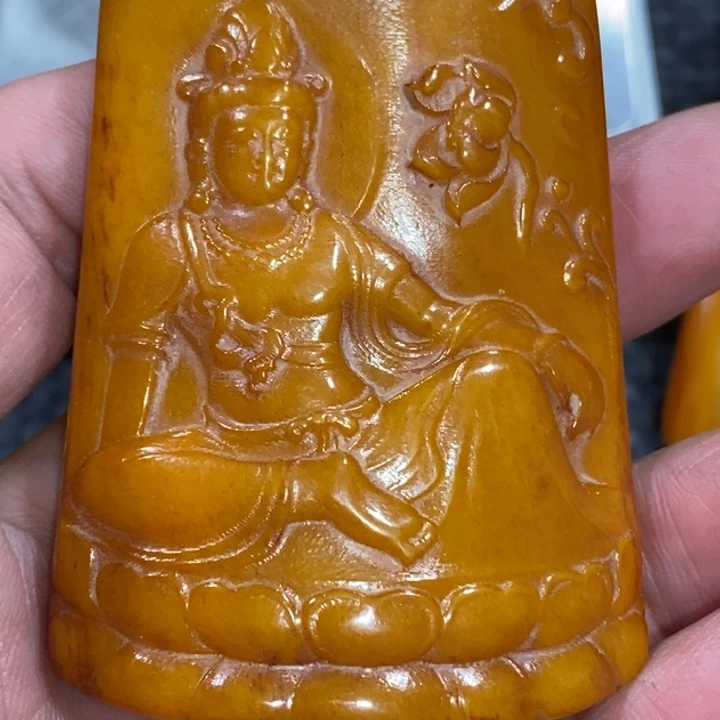 滴血莲花菩提吊坠