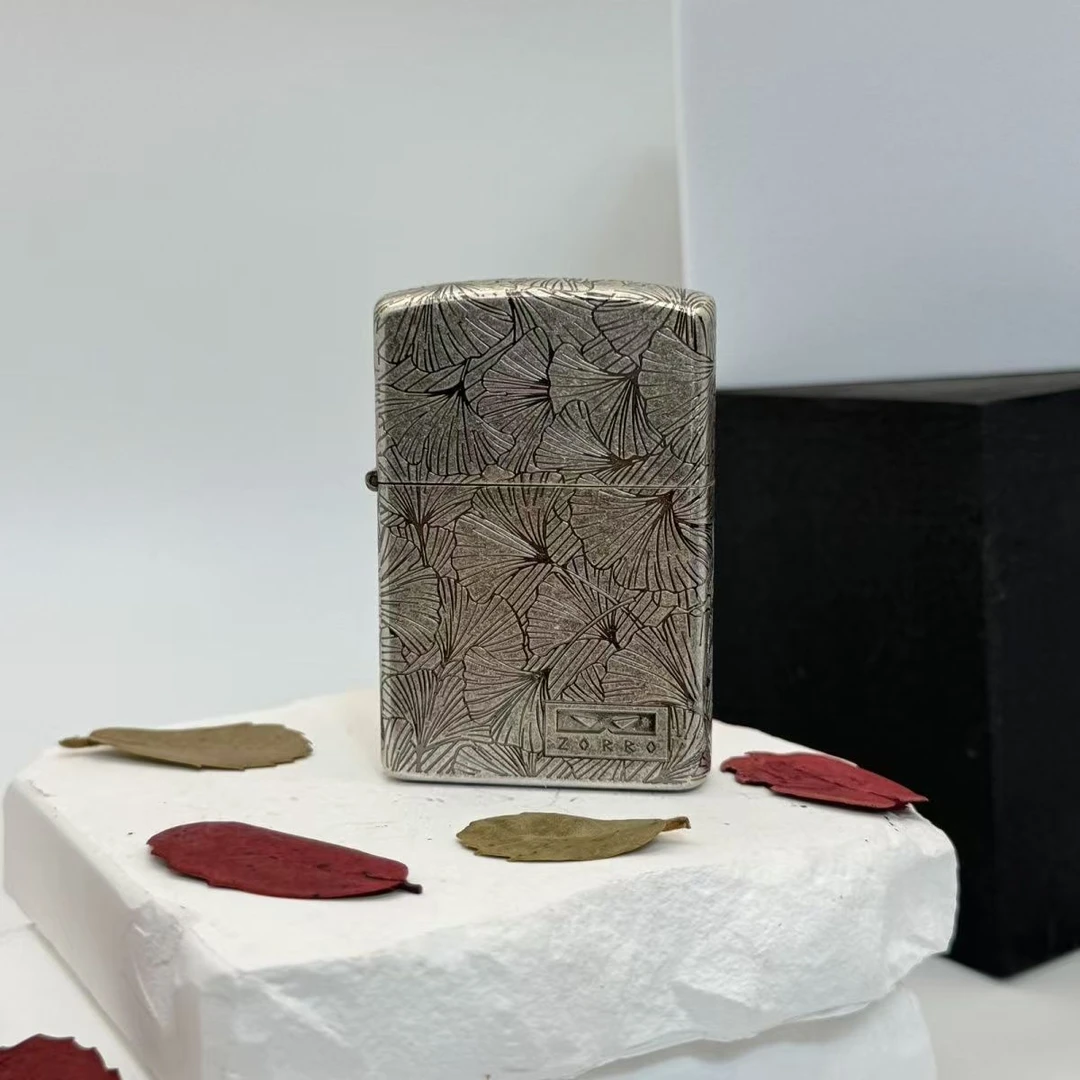 ZORRO佐罗二代正品【三生有杏古银】高档煤油防风机