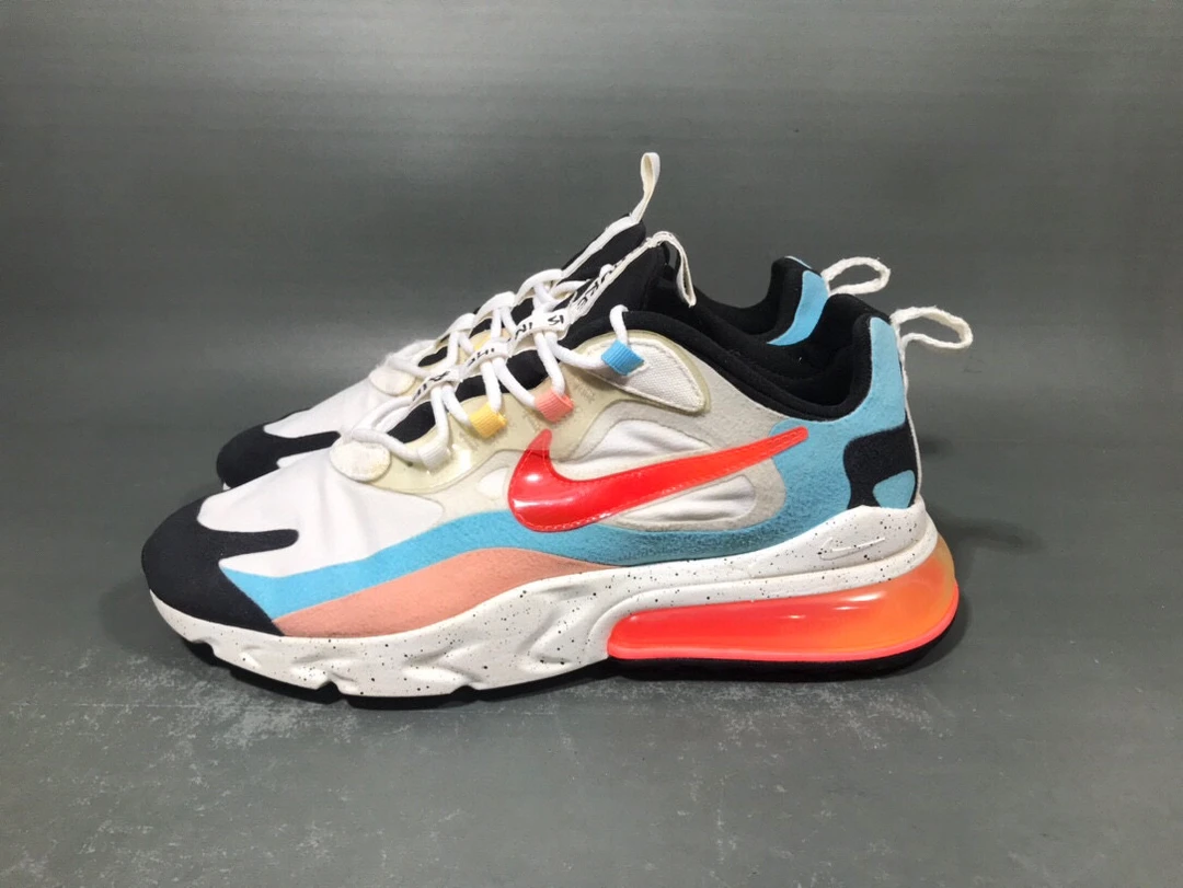 42.5码 耐克 Air Max270 黑蓝红气垫运动鞋跑步鞋/9新无原盒