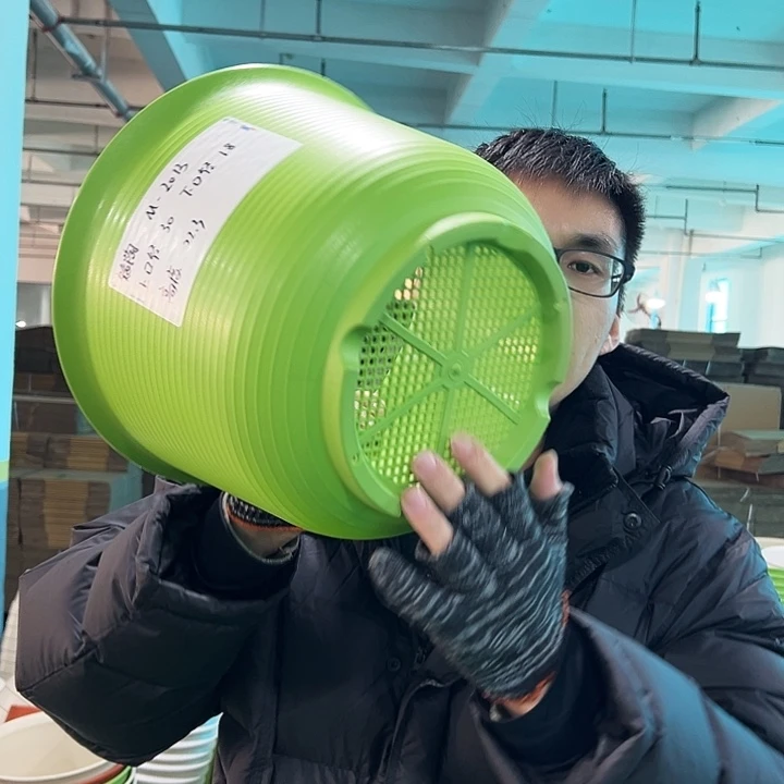 正品矮陶口30高22果绿无托5只