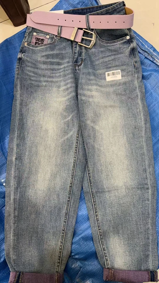 【Q-xyy服饰】哈伦牛仔裤 6776