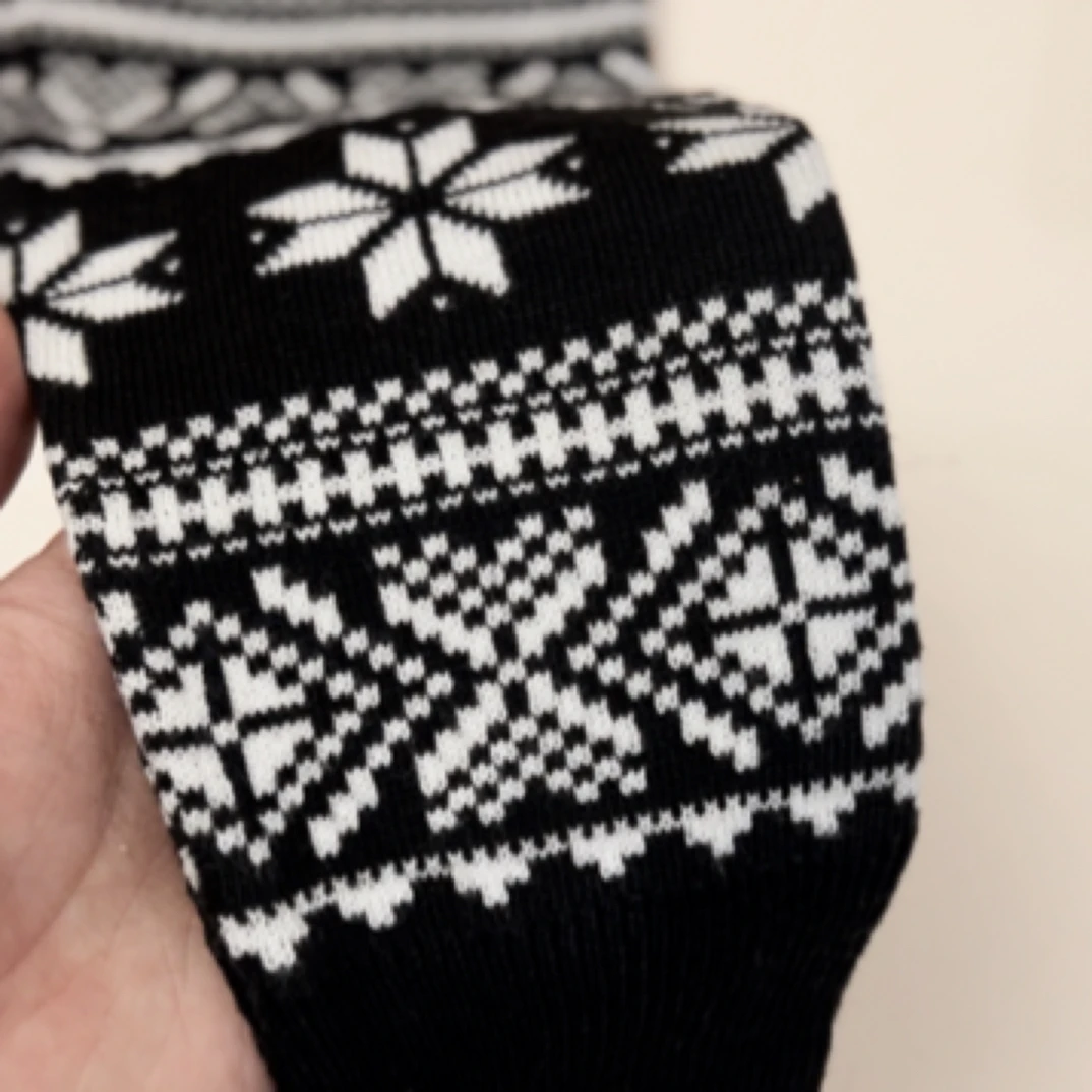 童装含棉针织毛裤图案随机发货冬季保暖男童女童通穿