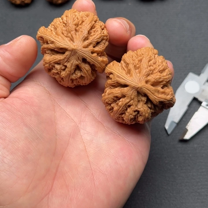文玩核桃把件粗筋45