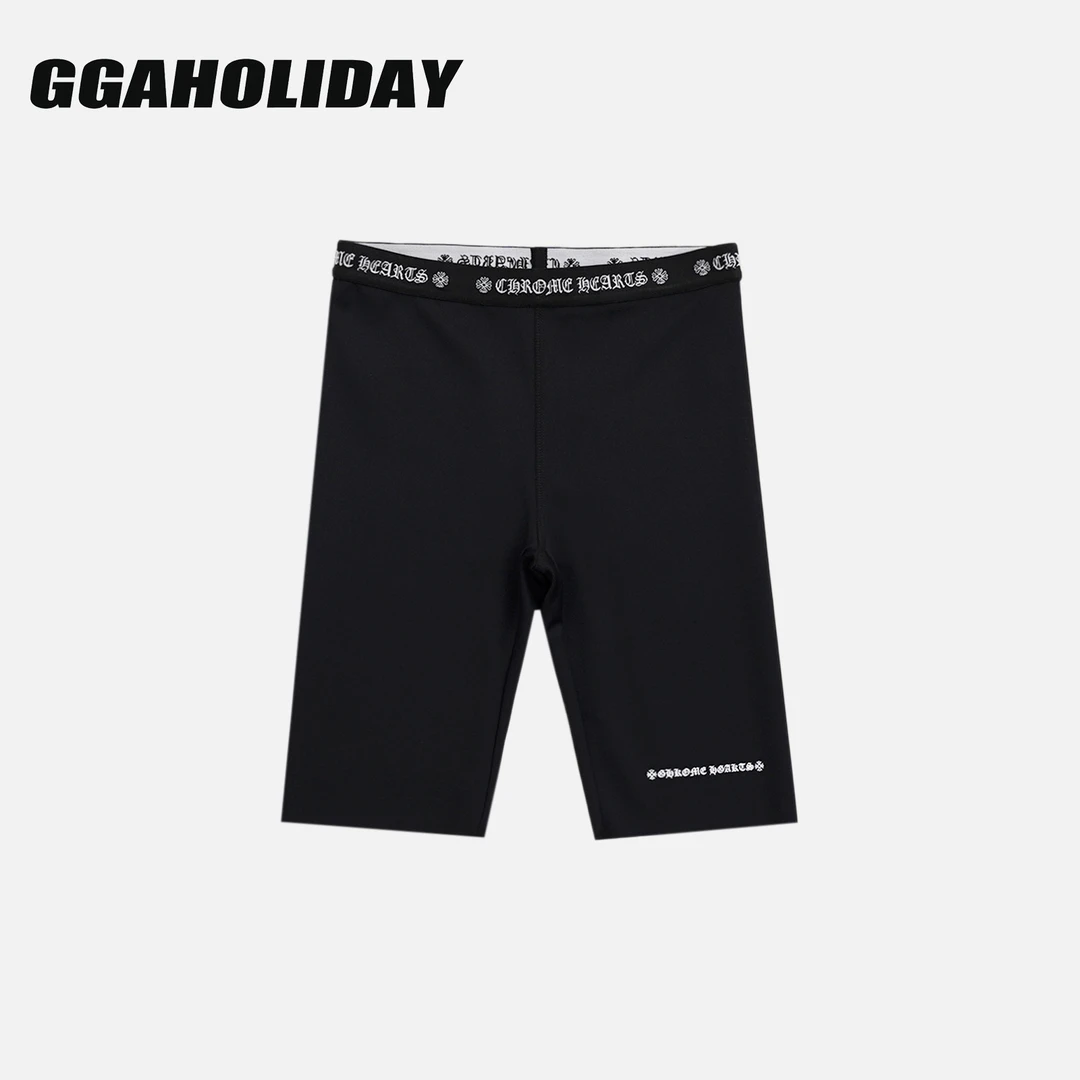 【上新】GGAHOLIDAY舒适百搭弹力运动休闲打底裤瑜伽裤中裤-153037